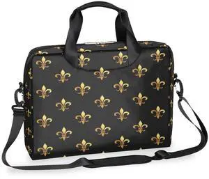 Laptop Shoulder Bag, Leopard Skin Print Computer Laptop Bag Waterproof Laptop Sleeve Case 16 Inch Laptop Satchel Briefcase Carrying Bag for Men Women Business Travel College School