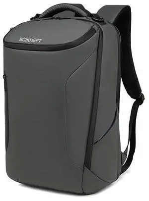 Business Laptop Backpack for Men Women Anti-Theft Travel Rucksack Durable Multi-Functional Casual Daypack for Work Carry on Backpack fits 17.3inch Computer Grey