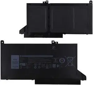 E-YIIVIIL Replacement Battery DJ1J0 Compatible with Dell Latitude 12 7000 7280 7290 E7280 E7290 PGFX4 ONFOH