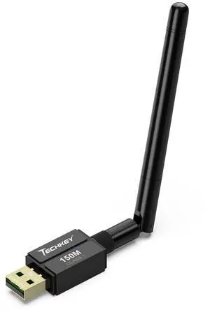 USB Bluetooth 5.4 Adapter for Desktop PC, Long Range 500FT Wireless Transfer for Headphones, Keyboard, Mouse, Compatible with Windows11/10/8.1