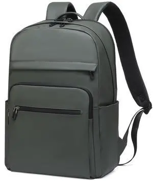 SUIKIHUM Travel Laptop Backpack, Anti-Theft Carry On Backpack, TSA-Approved Water-Resistant Rucksack for Work Men Women Fits 16 Inch Notebook, Green
