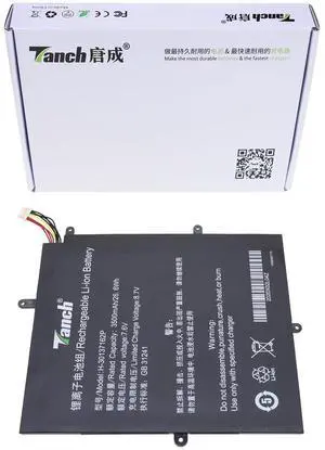 Tanch Laptop Battery Replacement for BMAX Y11 Teclast F5 H-30137162P 30137162P GFL2666144 2666144 7.6V 3500mAh