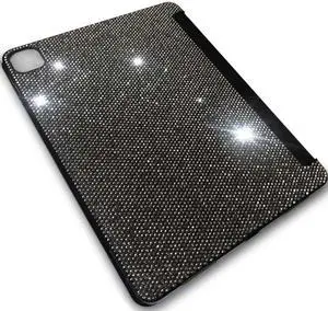 Teazgopx Bling Rhinestone Case for iPad Air 13-Inch M3 2025/M2 2024,iPad Pro 12.9 inch(2022/2021,6th/5th Gen)-High Quality Hand Glued Diamond Case,Glitter Sparkle Fashion Luxury Shiny Crystal Shell