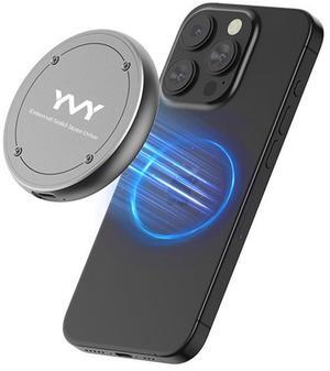 YMY Portable Magnetic External SSD 512GB, 10Gbps Ultra Speed External Solid State Drive, USB C SSD for Storage and Backup Compatible with Laptop, Mac, TV, iPhone 15 Pro, Type C Smartphones etc
