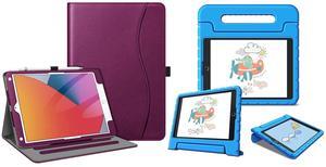 Fintie Multi-Angle Viewing Case for iPad 9th / 8th / 7th Generation 10.2 Inch + Shockproof Lightweight Kids Case