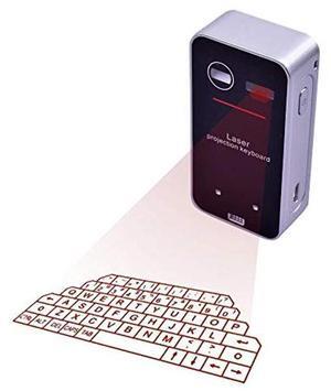 MOJO Bluetooth Wireless Laser Projection Virtual Keyboard Portable Full-Size Keypad