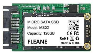FLEANE 128GB MS02 Micro-Sata SSD Compatible with HP 2740p 2730p 2540p IBM X300 X301 T400S T410S Replace MK1229GSG MK1629GSG MK2529GSG 1.8" HDD (128GB)