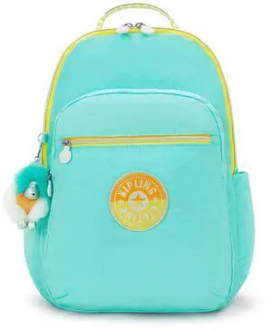 Kipling Women's Seoul Fc 15" Laptop Backpack, Durable, Roomy with Padded Shoulder Straps, Built-In Protective Sleeve