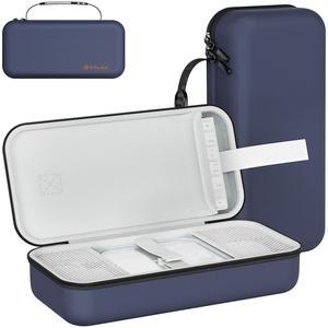Carry Case Compatible with Apple 2024 Mac Mini M4 /M4 Pro,M4 Pro Protective Carrying Case, Portable Hard Shell Travel Storage Bag (Blue)