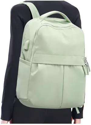 CADOLIM Large Travel Backpack For Women Laptop Backpack Carry On Backpack For Airplanes College Backpacks For Women Men Waterproof Gym Work Backpack For Travel Green
