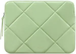 Comfyable Cute Tablet Sleeve Compatible with iPad Air 13 inch M3 2025, iPad Pro 13" M4 2024, 12.9" M2 M1 2022 & Magic Keyboard with Pencil Holder - Quilted PU Leather Bag Carrying Case