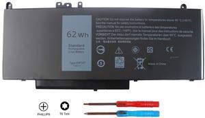 SKY BOY Laptop 6MT4T Battery for Dell Latitude 14 5470 E5470 15 5570 E5570 E5270 Precision 15 3510 M3510 7V69Y TXF9M 0C1P4 79VRK 07V69Y HK6DV 0HK6DV 079VRK 0TXF9M 451-BBUN 451-BBTW P62G P48F[6MT4T]