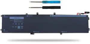 Vinpera 97Wh 6GTPY Battery for Dell XPS 15 7590 9550 9560 9570 Precision 5510 5520 5530 5540 M5510 M5520 M5530 M5540 Series 4GVGH P56F P56F001 5041C 5D91C 5XJ28 GPM03