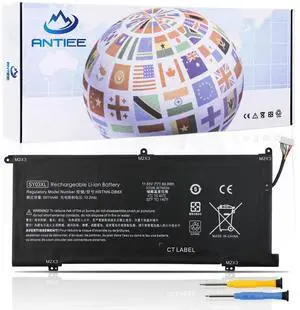 ANTIEE SY03XL Laptop Battery for HP Chromebook X360 14 G1 14-DA 14-DA0011DX 14-DA0500ND 14-DA0021NR Chromebook 15-DE 15-DE0010NR 15-DE0021CL L29959-002 L29913-221 SY03060XL 11.55V 60.9Wh