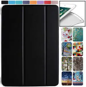 iPad 9.7 Inch 5th 6th Air 1st Air 2nd Gen [iPad 5 6 Air 1 Air 2 ] A1893 A1822 A1566 MD785LL/A MD788LL/A MD786LL/A MD789LL/A MD787LL/A MD790LL/A Adjustable Stand Feature Sleek Design Flip Case - Black
