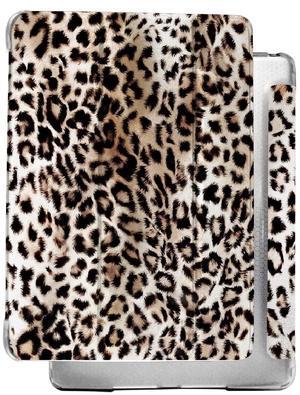 DuraSafe Cases for iPad Mini 6th Gen 2021 8.3 Inch [ Mini 6 ] A2567 A2568 A2569 MK893LL/A MLX43LL/A MK8C3LL/A Shock Proof Magnetic Dual Angle Stand with Honeycomb Pattern Printed Cover - Leopard