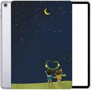 DuraSafe Cases for iPad 9 2021 iPad 8 2020 iPad 7 2019 10.2 [iPad 9th 8th 7th Gen ] A2197 A2270 A2602 MW762LL/A MYLC2LL/A MYL92LL/A MK2L3LL/A Printed Slim Hard Shell Stand Cover - Night Sky