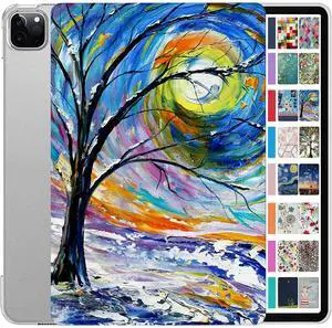 DuraSafe Cases Compatible with iPad 2020 Pro 12.9 inch 4th Gen A2229 MY2H2LL/A MY2J2LL/A A2069 MXAT2LL/A MXAV2LL/A MXAU2LL/A MXAW2LL/A A2233 MY3K2LL/A MY3J2LL/A MXFY2LL/A MXG12LL/A - Color Emblem