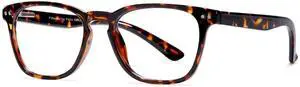 Felix Gray Filtered Blue Light Glasses Men & Women, Blue Light Blocking, Gaming, Computer (Keyword Amber Tortoise)