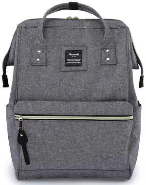 Himawari Travel School Backpack with USB Charging Port 15.6 Inch Doctor Work Bag for Women&Men College Students(USB Gray)