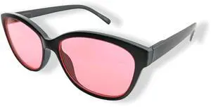 FL-41 Light Sensitivity Glasses for Florescent Light Sensitivity, Photophobia, and Migraines (Women's Fashion Style)