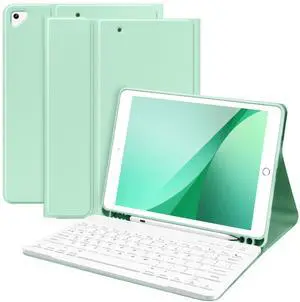 TaIYanG Keyboard Case for iPad 10.2" 9th Generation 2021/ 8th Gen 2020 Case for iPad 10.2 7th 2019, Wireless Bluetooth Keyboard for iPad Air 3rd Gen/iPad Pro 10.5"/iPad 10.2" Case with Pencil Holder