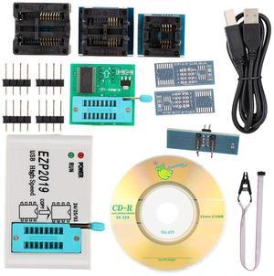 EZP2019 High Speed USB SPI Programmer with 4 Tested Base Support for Block 24 EEPROM, for 25 Flash 93 EEPROM, etc.