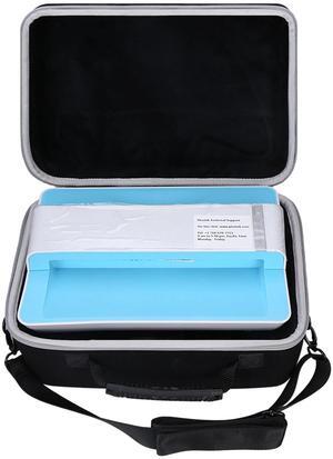 Tourmate Hard Document Scanner Carrying Case for Plustek Photo Scanner - ephoto Z300, Scan 4x6 Photo in 2sec, Auto Crop and Deskew CCD Sensor, Protective Carrying Storage Bag(ONLY CASE) (Black + Gray)