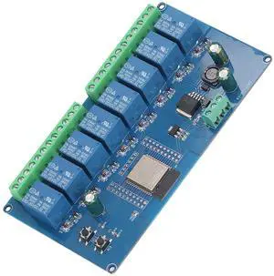 DC5-30V 8 Channel Relay Module Programmable BLE Development Board 8 Channel Relay for Secondary Development Board Learning Smart Home Control