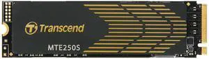 Transcend 1TB MTE250S NVMe Internal Gaming SSD Solid State Drive - Gen4x4 PCIe, M.2 2280 with Graphene Heatsink, Compatible with PS5, Up to 7,200MB/s - TS1TMTE250S