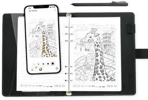 Ophaya 2 in 1 Digital Pen Smart Pen Writing Set, Includes Smartpen, Notebook, Use with Ophaya App for Notes Taking, Recording, Storing