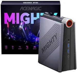 ACEMAGIC Mini PC Gaming PC-Computer: Intel Core i7-11700B Processor (8C/16T,up to 4.8GHz) 16GB DDR4 512GB NVMe SSD Micro Computers - Small Desktop PC [WiFi6/BT5.2] Support 4K Triple Display