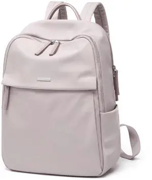 GOLF SUPAGS Womens Laptop Backpack with Separate Laptop Compartment Water Resistant Computer Backpacks Fits 15.6 Inch Notebook Travel Work College Bags (15.6-Inch, Pink)