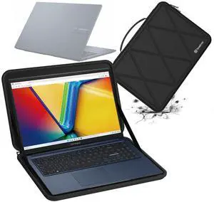 Smatree Hard EVA Protective Sleeve Case Compatible for 15.6 inch ASUS Vivobook Pro 15 OLED K6502 Laptop and Anti-Shock Bag(X8275)