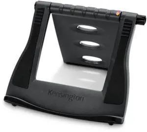 Kensington Easy Riser Portable Ergonomic Laptop Cooling Stand (12"-17") for Laptops, Chromebooks Macbooks and Wacom devices  Grey (K60112AM), Gray