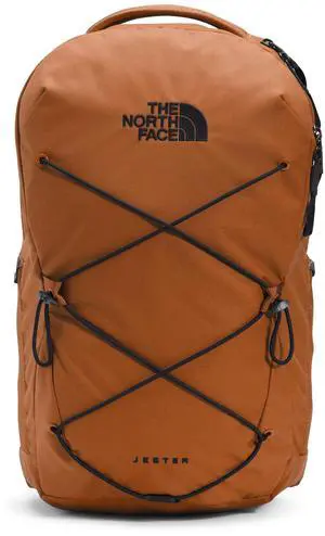 THE NORTH FACE Jester Everyday Laptop Backpack, Leather Brown/Tnf Black, One Size