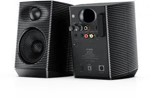 FiiO SP3 BT HiFi Bluetooth Active Desktop Speakers - 80W Stereo Computer Speakers and Home Music Sound System with AUX Audio/Coax/Optical/Type-C/RCA (Bluetooth White)