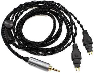 Youkamoo Replacement Upgrade Cable Compatible with Sennheiser HD650, HD600, HD660S, HD660S2, HD580, HD58X, Massdrop HD6XX Headphones, 2.5mm Balanced, 10ft