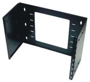 Installerparts 8U Hinged Extendable Wall Mount Bracket, Max 13.5" Depth  Made of Thick Steel