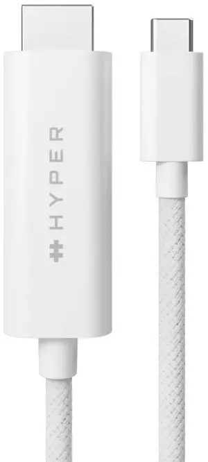 HyperDrive USB-C to HDMI 4K60Hz Cable - White