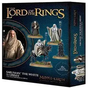 Games Workshop - Middle-Earth : Lord of The Rings - Saruman The White & Grima