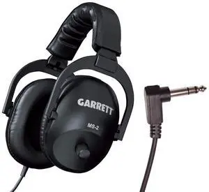 Garrett Metal Detectors MS-2 Headphones, Land-Use 1/4" Stereo Plug, GAR1627300
