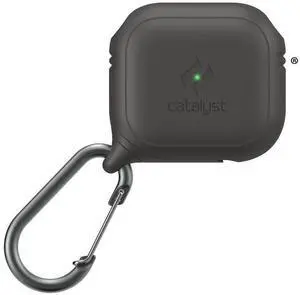 Catalyst Waterproof Case for AirPods 3rd Generation - Wireless & USB-C Charging Compatible, Drop Protection One Piece Design with Carabiner