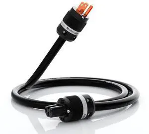 Monosaudio 11 Gauge Audiophile Power Cable High End Power Cable 3-Prong Pure Copper AC Power Cord IEC320 C13 Connectors for Speaker,Power Filter,Audio equipment,Amplifier,CD/DVD Player (1.5m)