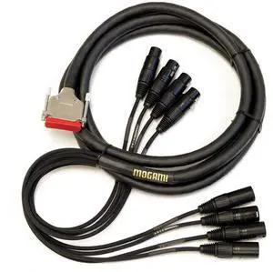 Mogami Gold AES DB25 XLR 15 AES Interface. Apogee, Mackie, Yamaha Format 15 feet