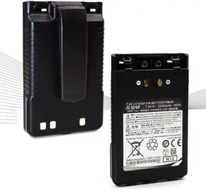 elxjar (2-Pack) 7.2V 2200mAh SBR-14Li Battery Replacement for Yaesu FT-3DR FT-2DR FT-1DR FT1XD VX-8R VX-8DR VX-8GR VX-8D VX-8E VX-8DE VX-8GE FNB-101Li FNB-102Li Radios