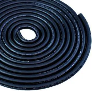 Conext Link 10 FT 1/0 AWG 0 GA Full Gauge Battery Power Cable Ground Wire Frost Black OFC Copper 10031