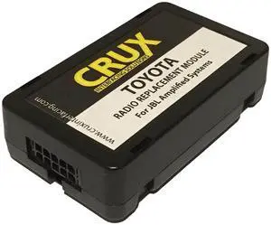 CRUX SOHTL-20 Radio Replacement Interface for Select Toyota/Lexus Vehicles with JBL System , Black