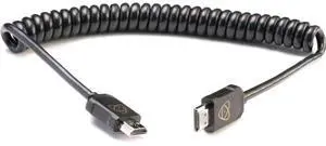 ATOMOS ATOMFLEX PRO HDMI Coiled Cable (Full to Full 40cm) HDMI 2.0 Cable ATOM4K60C6