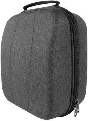 Geekria Shield Case for Large-Sized Over-Ear Headphones, Replacement Protective Hard Shell Travel Carrying Bag with Cable Storage, Compatible with Sennheiser HD820, HD800, Pulse Elite (Dark Grey)